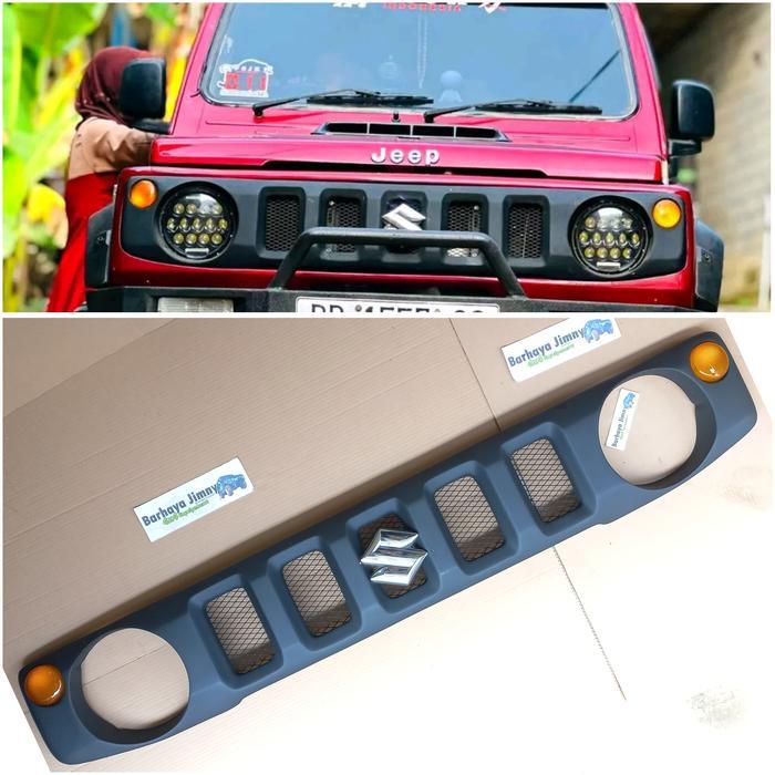 Jual GRILL KATANA VARIASI NEW JIMNY HUMMER KOMPLIT SEIN CARIBIAN KUNING ...