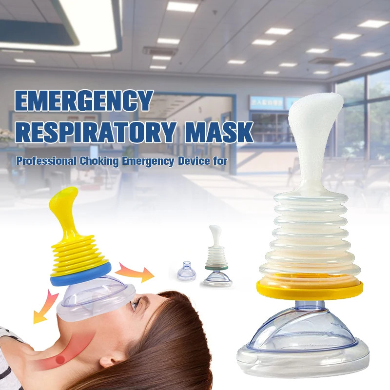 Jual New Outdoor Portable Respiratory Hypoxia First Aid Mask Adult ...