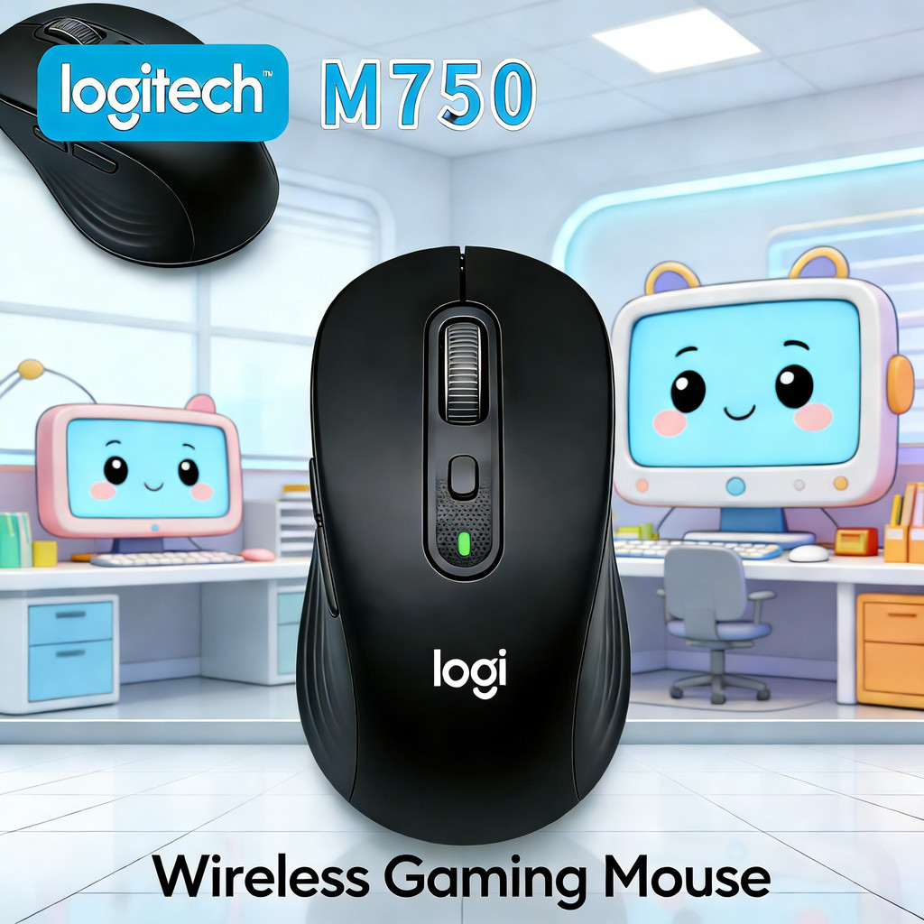 Jual Logitech M750 Bluetooth Dual-Mode Mouse with Logi Bolt Receiver ...