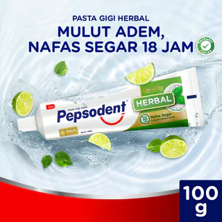 Pepsodent Pasta Gigi Complete 8 Herbal 100gr