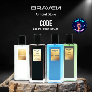 Braven Code Eau De Parfum 100ml - Parfum Pria EDP Penjualan No 1 - Parfum Tahan Lama Best Seller