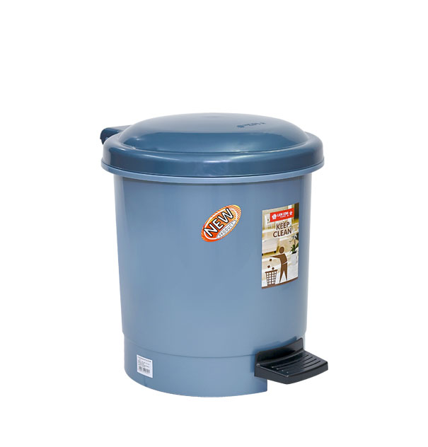 Jual Hiro Round Step On Dustbin 15 lt | Shopee Indonesia