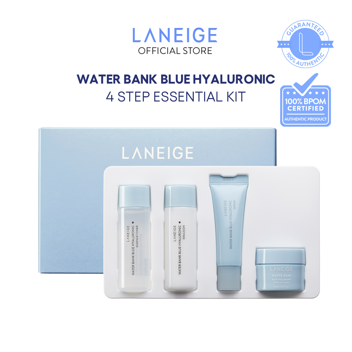 Jual [GIFT] Laneige Waterbank Blue HA 4Kit (Moisture) | Shopee Indonesia