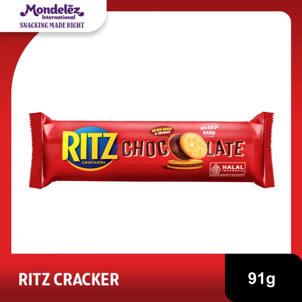 Jual Ritz Biskuit Sandwich Cokelat 91g | Shopee Indonesia