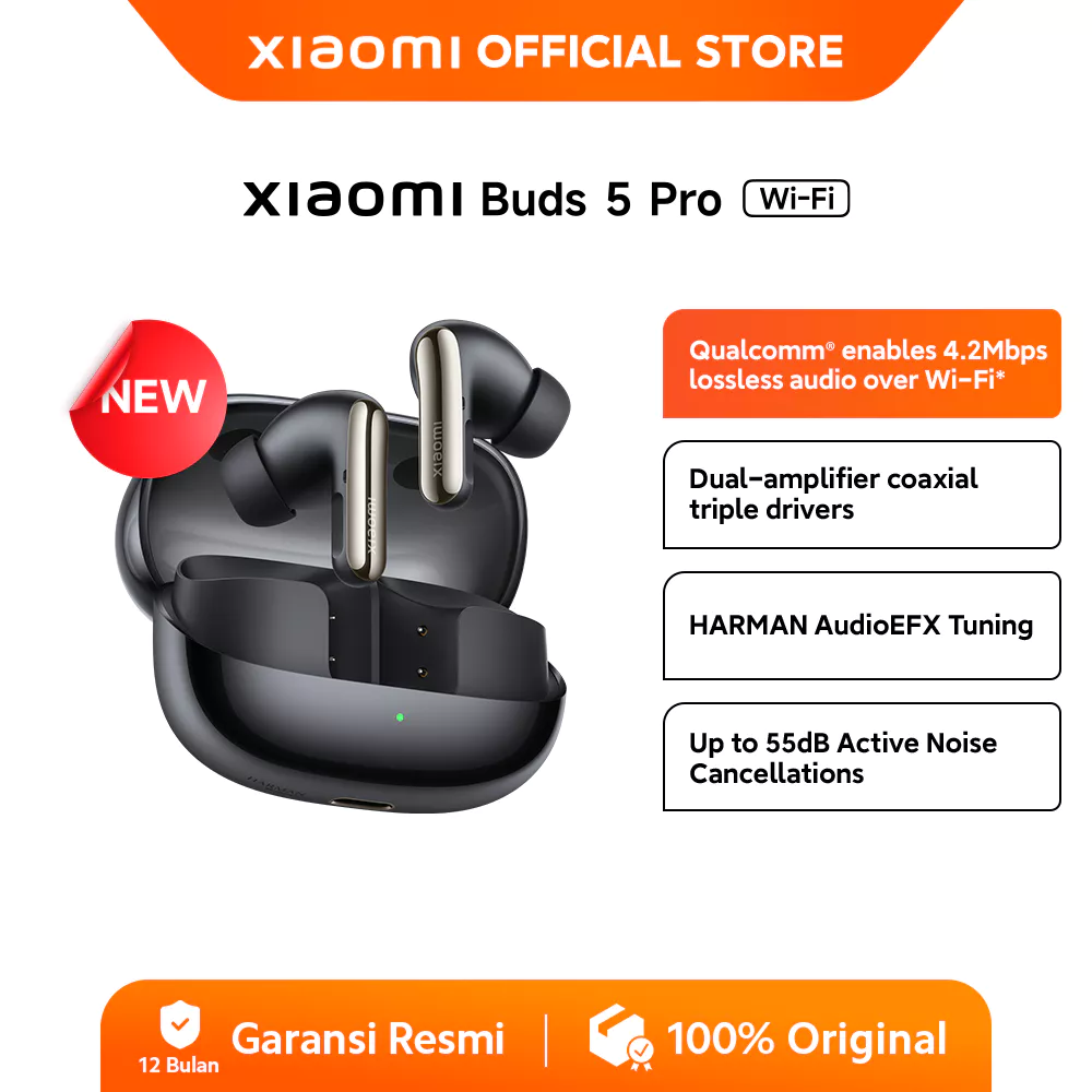 Xiaomi Buds 5 Pro Wi-Fi | Qualcomm enables 4.2 Mbps lossless audio over Wi-Fi | HARMAN AudioEFX Tuning