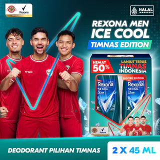 Rexona Men Deodorant Anti-Perspirant Roll On Ice Cool 45ML Twinpack