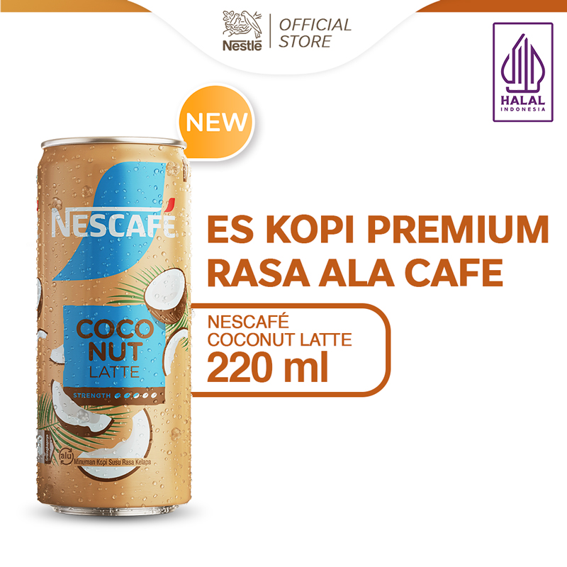 Jual Nestle Nescafe Coconut Latte Minuman Kaleng 220ml | Shopee Indonesia