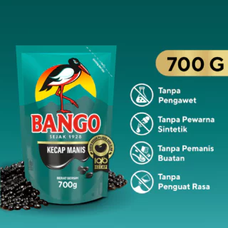 Bango Kecap Manis Refill Pouch Besar 700G