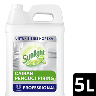 Sunlight Professional Sabun Cuci Piring Cair Jeruk Nipis 5 L Jerigen