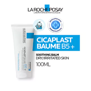 La Roche Posay Cicaplast Baume B5+ Soothing Balm 100ml- Krim Kulit Kering/ Iritasi Ringan Wajah/ Badan