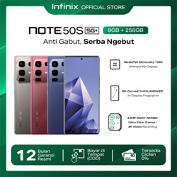 Infinix Note 50S 5G+ 8/256GB - Up to 16GB Extended RAM - Dimensity 7300 Ultimate