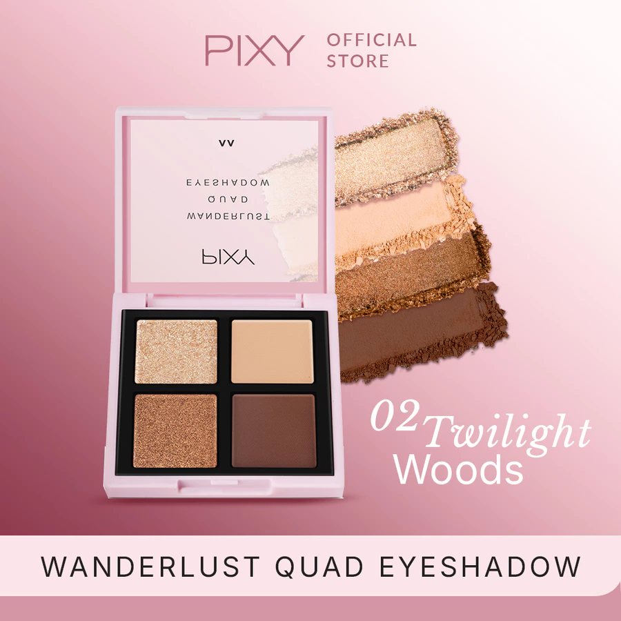PIXY Wanderlust Quad Eyeshadow