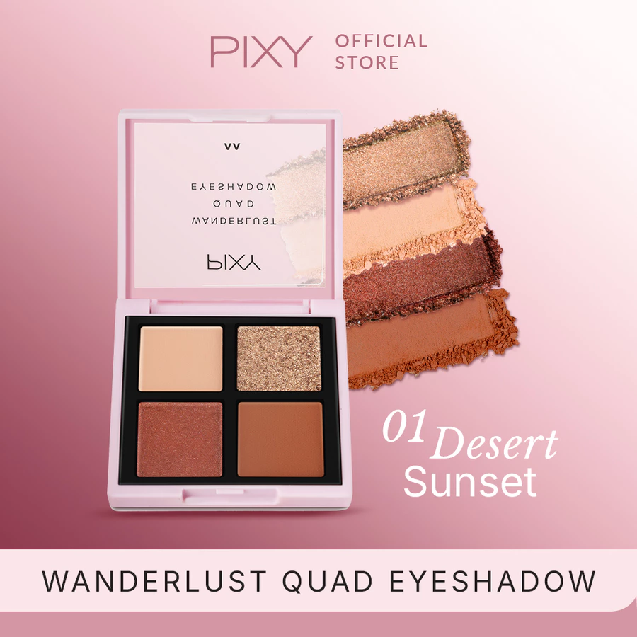PIXY Wanderlust Quad Eyeshadow
