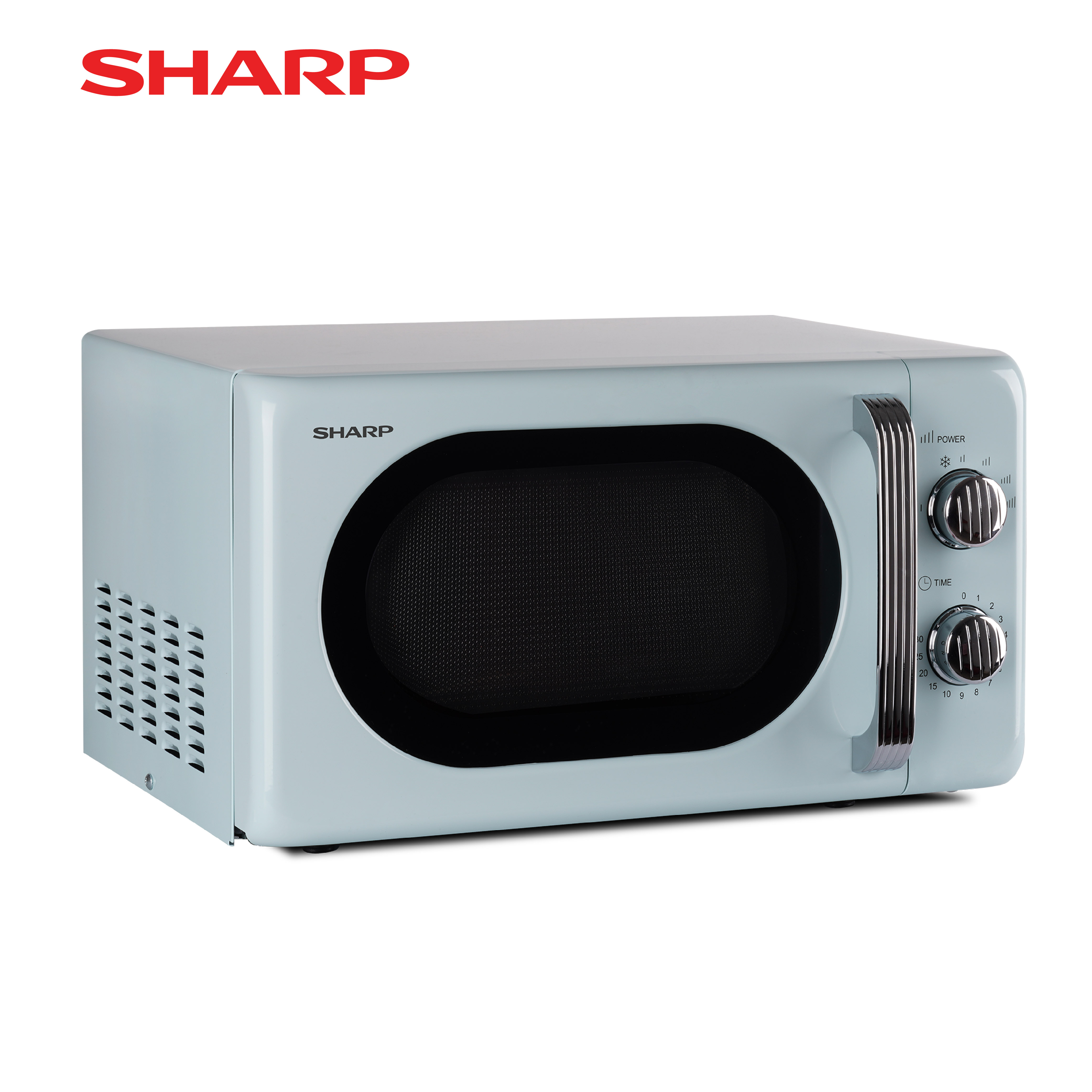 Jual SHARP MICROWAVE OVEN SOLO RETRO 20L - R-201MRS-BL | Shopee Indonesia