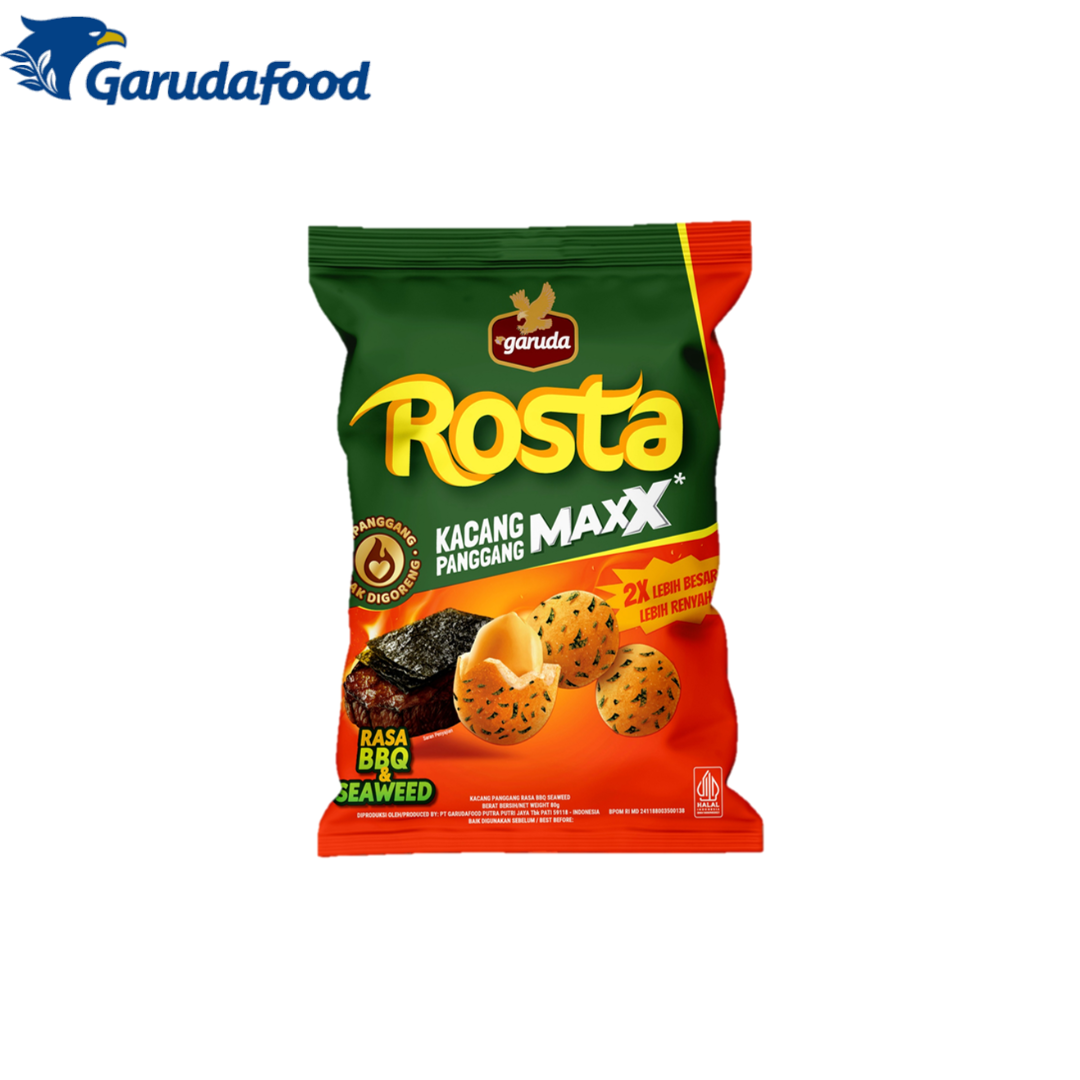 Jual Garuda Rosta Maxx Nuts Bbq Seaweed 80g | Shopee Indonesia