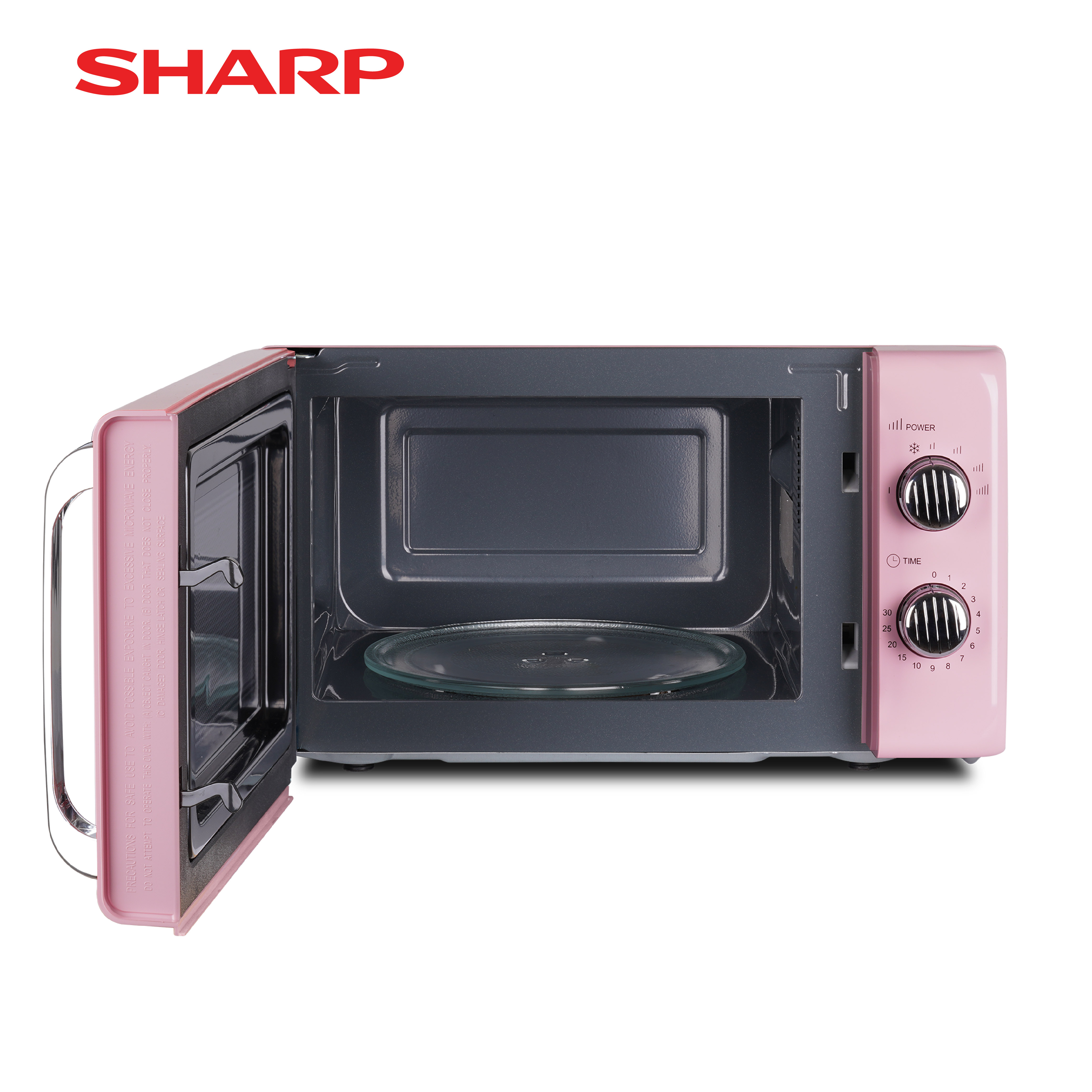 Jual SHARP MICROWAVE OVEN SOLO RETRO 20L - R-201MRS-PK | Shopee Indonesia
