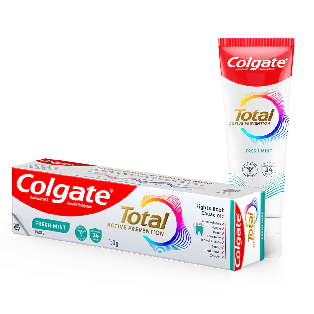 Colgate Total Fresh Mint Toothpaste 150g - Pasta Gigi