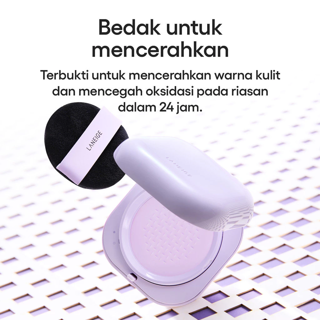 LANEIGE Skin Veil Tone-up Powder 7g - Bedak Tone Up Alami, Mencerahkan Kulit, Halus & Ringan - foto 1