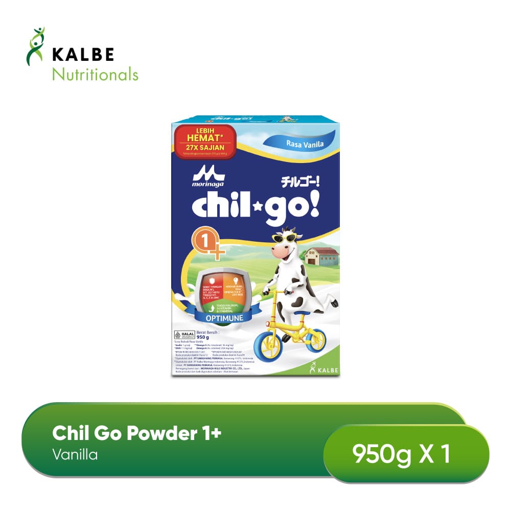 Jual CHIL GO POWDER 1+VANILLA 950G | Shopee Indonesia