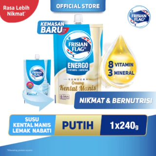 Frisian Flag Bendera Kental Manis Pouch 240g - 1 pcs