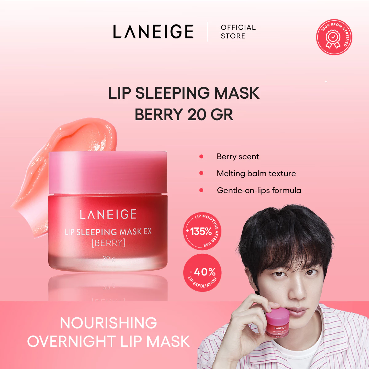 LANEIGE Lip Sleeping Mask EX Berry 20 gr