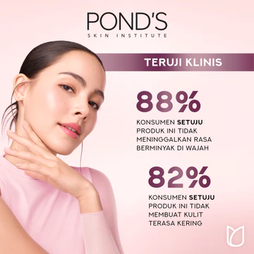 POND'S Micellar Water Brightening Rose Dengan Niacinamide Dan Vit C 100ml