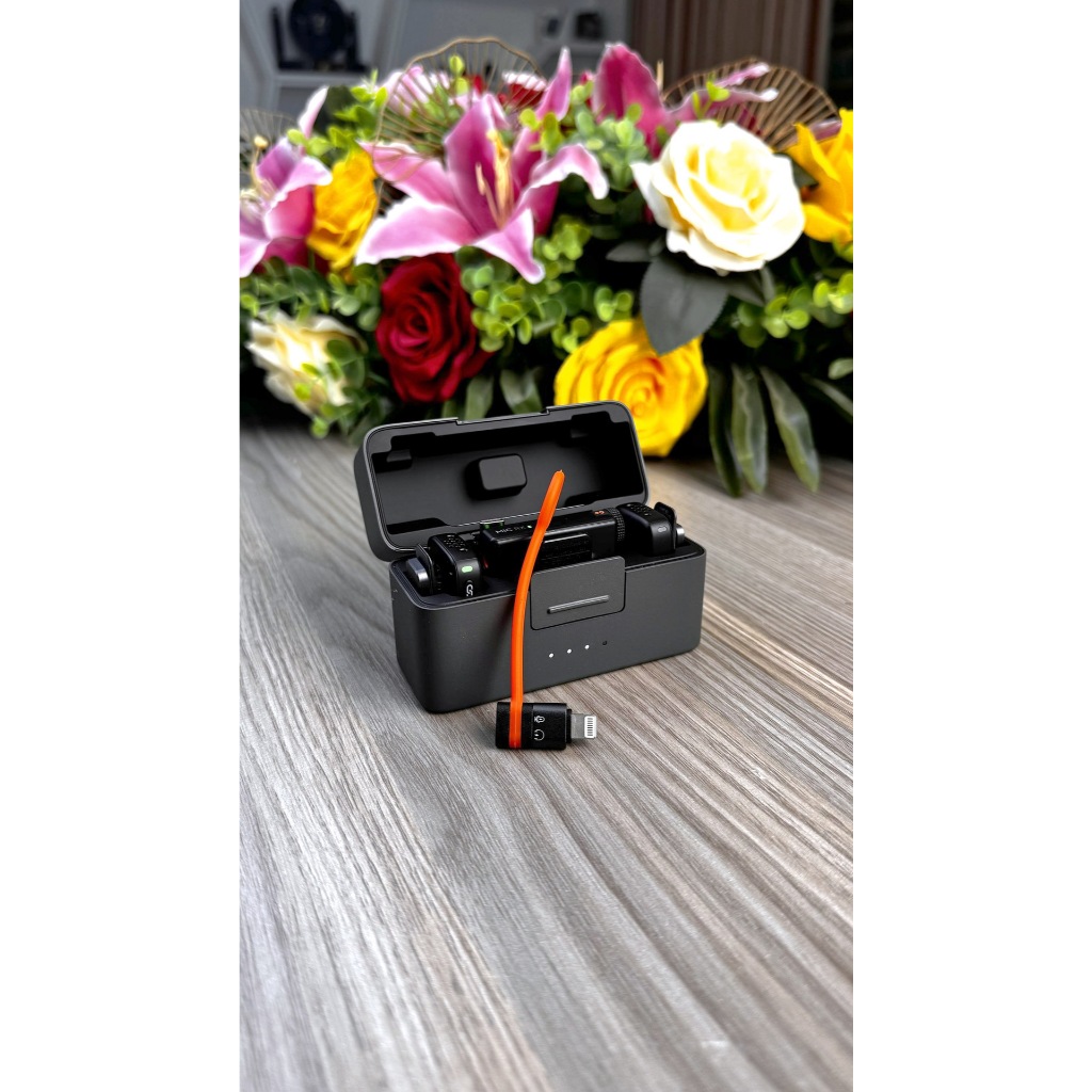 Đầu Chuyển Đổi Type-C Sang Táo Hỗ Trợ Micro Thu Âm DJI Mic Mini - Dây Silicon Chống Mất Tiện Lợi thumbnail 8