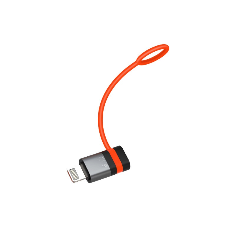 Đầu Chuyển Đổi Type-C Sang Táo Hỗ Trợ Micro Thu Âm DJI Mic Mini - Dây Silicon Chống Mất Tiện Lợi thumbnail 5