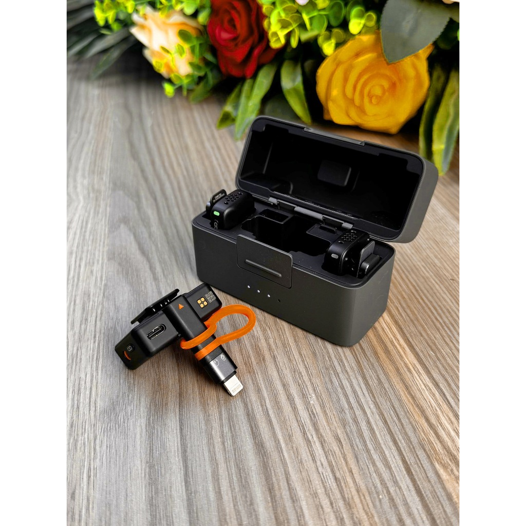 Đầu Chuyển Đổi Type-C Sang Táo Hỗ Trợ Micro Thu Âm DJI Mic Mini - Dây Silicon Chống Mất Tiện Lợi thumbnail 4