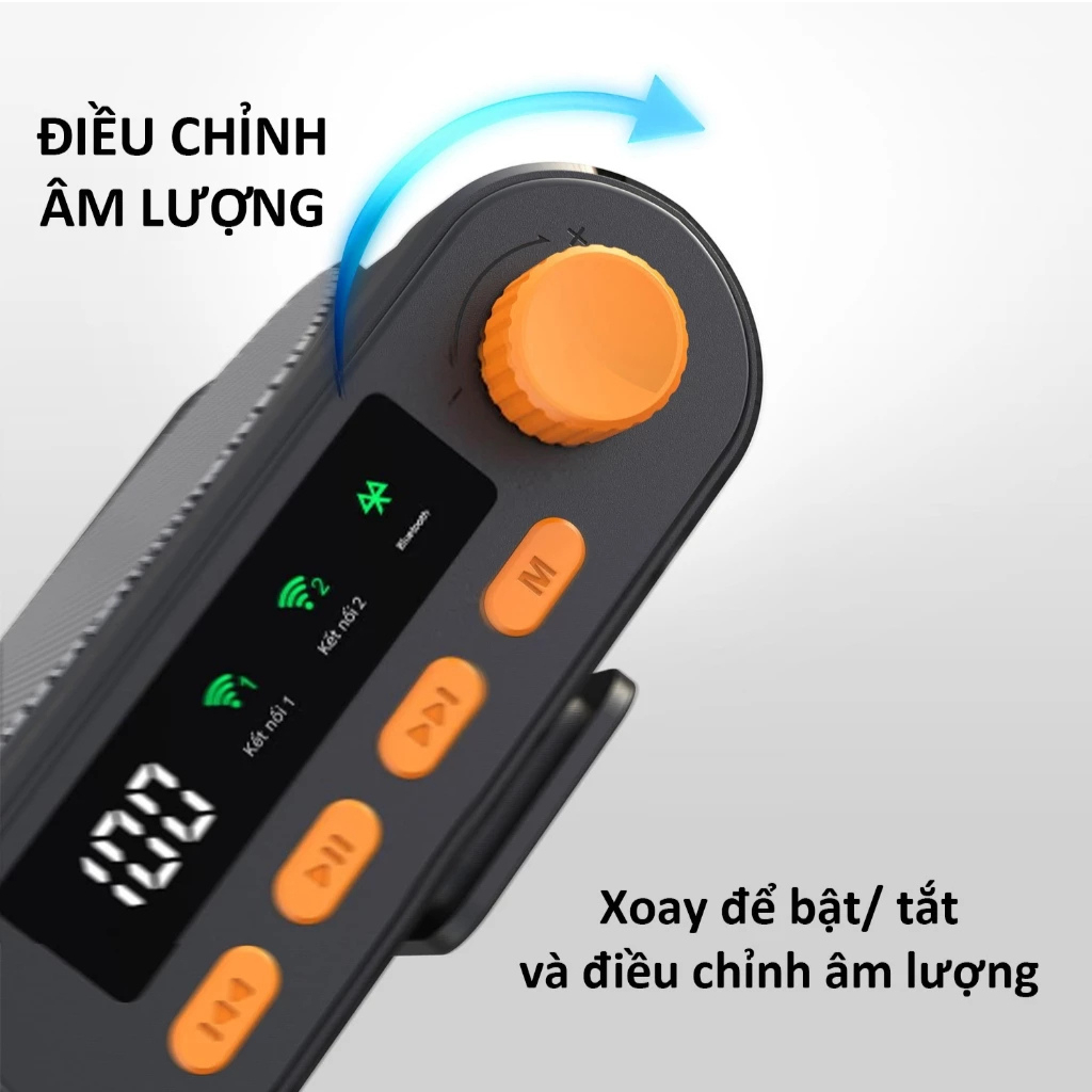 Máy trợ giảng mini bỏ túi TAALO M10 nhỏ gọn 10W, micro gài tai chống rè cho giáo viên mầm non thumbnail 2