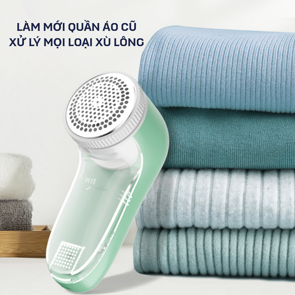 Máy cắt lông xù lưỡi théo 3 cánh loại bỏ lông xù nhanh chóng thumbnail 8