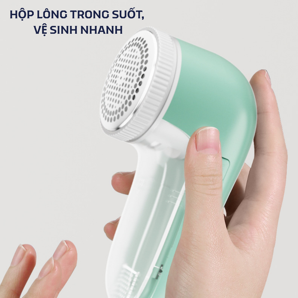 Máy cắt lông xù lưỡi théo 3 cánh loại bỏ lông xù nhanh chóng thumbnail 7
