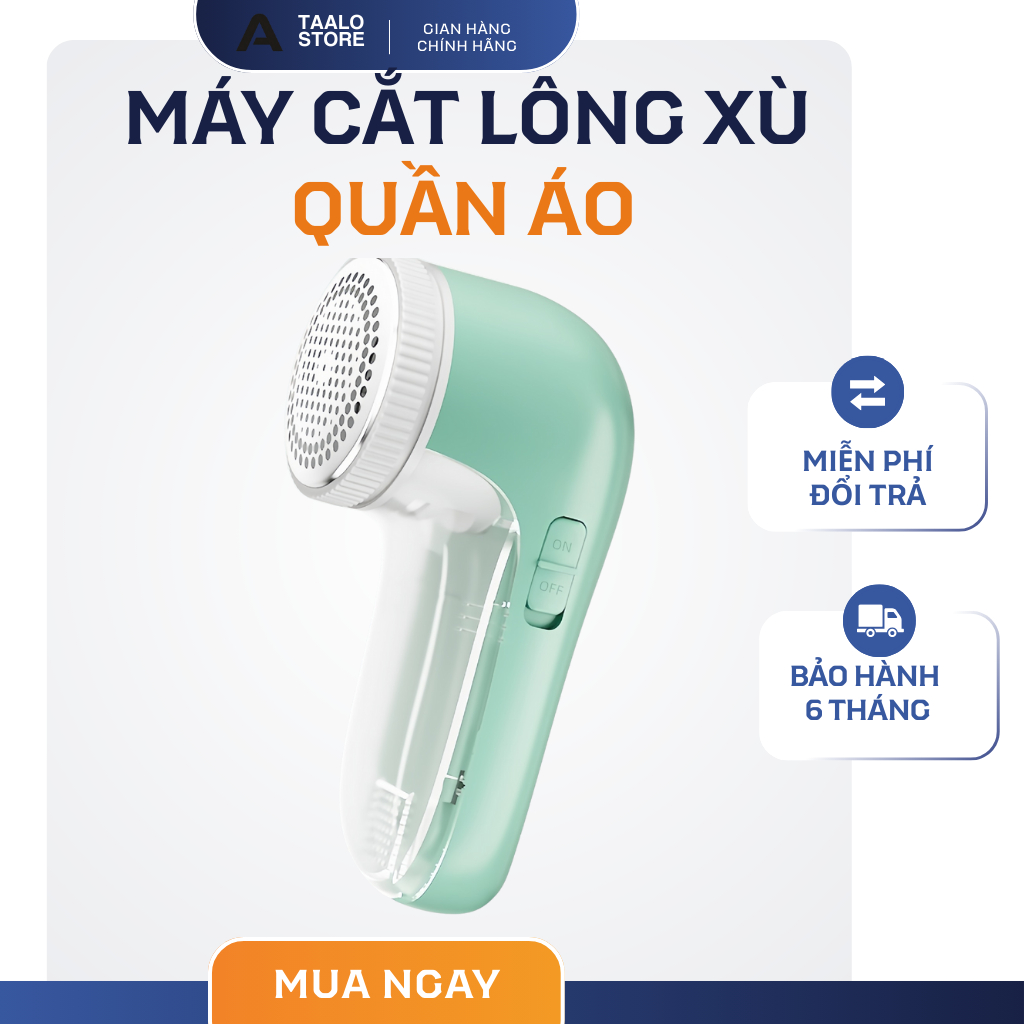 Máy cắt lông xù lưỡi théo 3 cánh loại bỏ lông xù nhanh chóng thumbnail 2