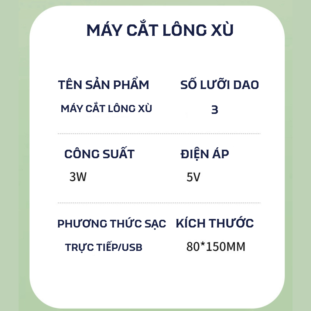 Máy cắt lông xù lưỡi théo 3 cánh loại bỏ lông xù nhanh chóng thumbnail 9