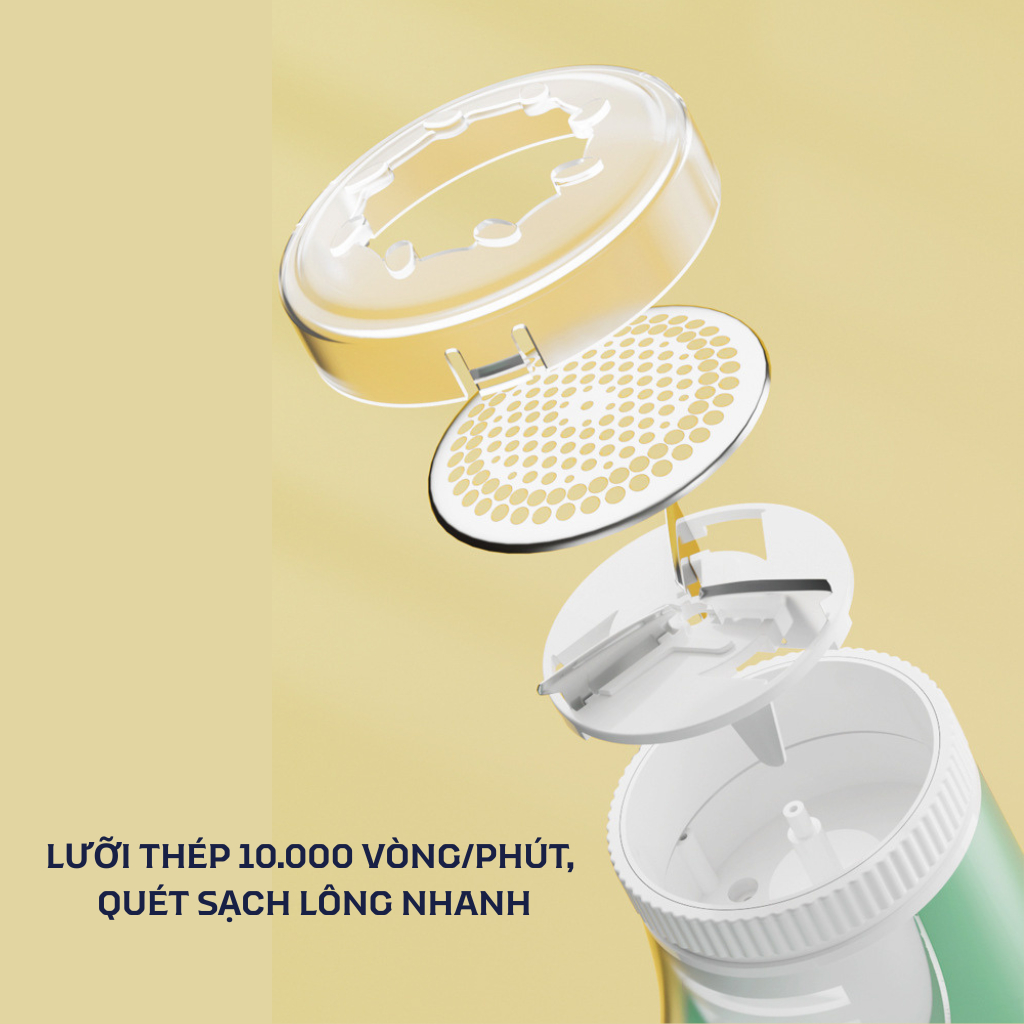 Máy cắt lông xù lưỡi théo 3 cánh loại bỏ lông xù nhanh chóng thumbnail 5