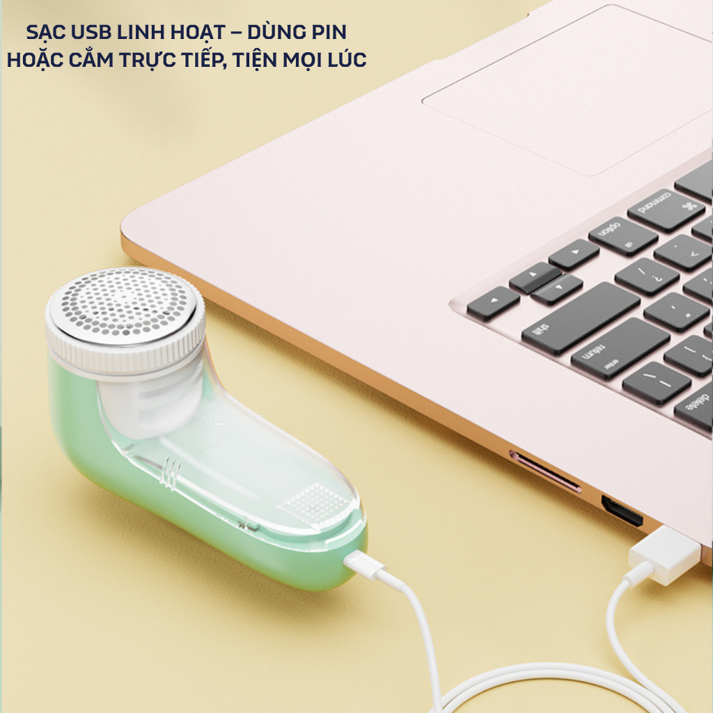 Máy cắt lông xù lưỡi théo 3 cánh loại bỏ lông xù nhanh chóng thumbnail 6