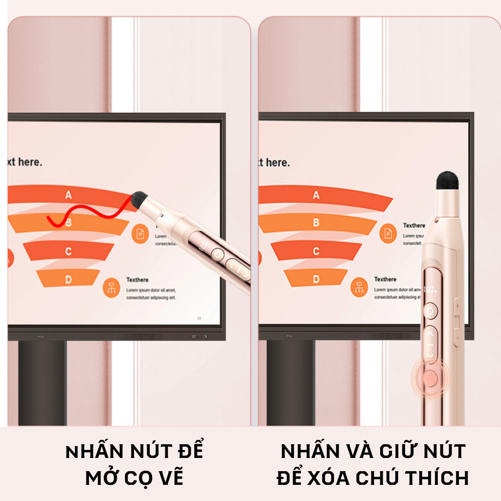 Bút trình chiếu MOVSK S21 – Laser 3 mức, chỉ bảng thu gọn, sạc Type-C, điều chỉnh âm lượng thumbnail 4