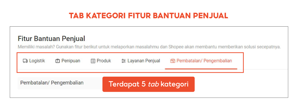 Fitur Bantuan Penjual dan Riwayat Laporan | Pusat Edukasi Penjual