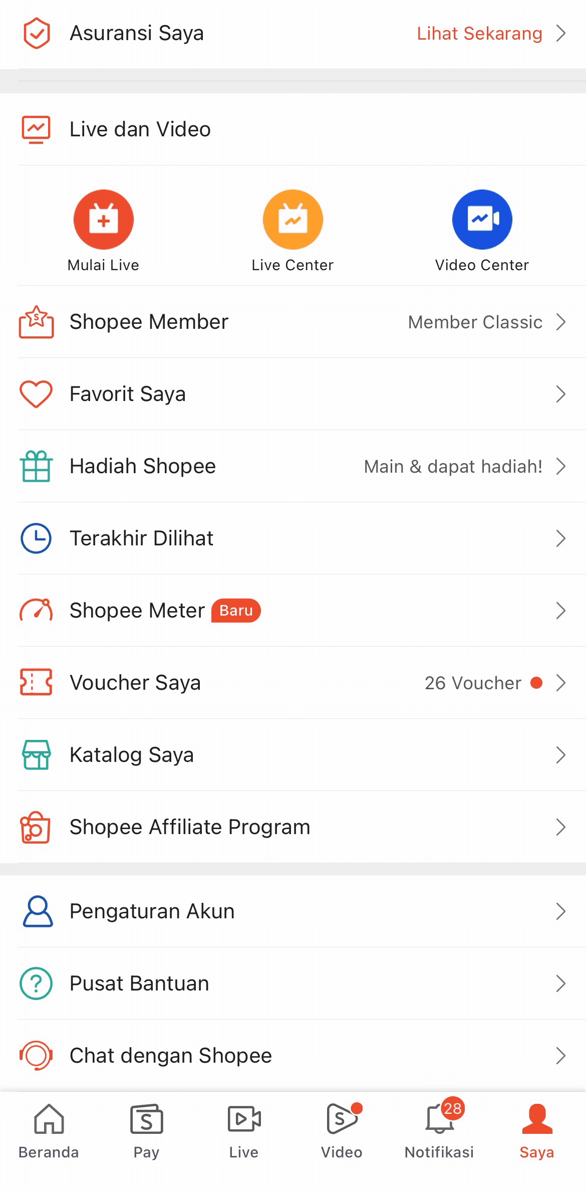 Performa dan Riwayat Live di Shopee | Pusat Edukasi Penjual Shopee