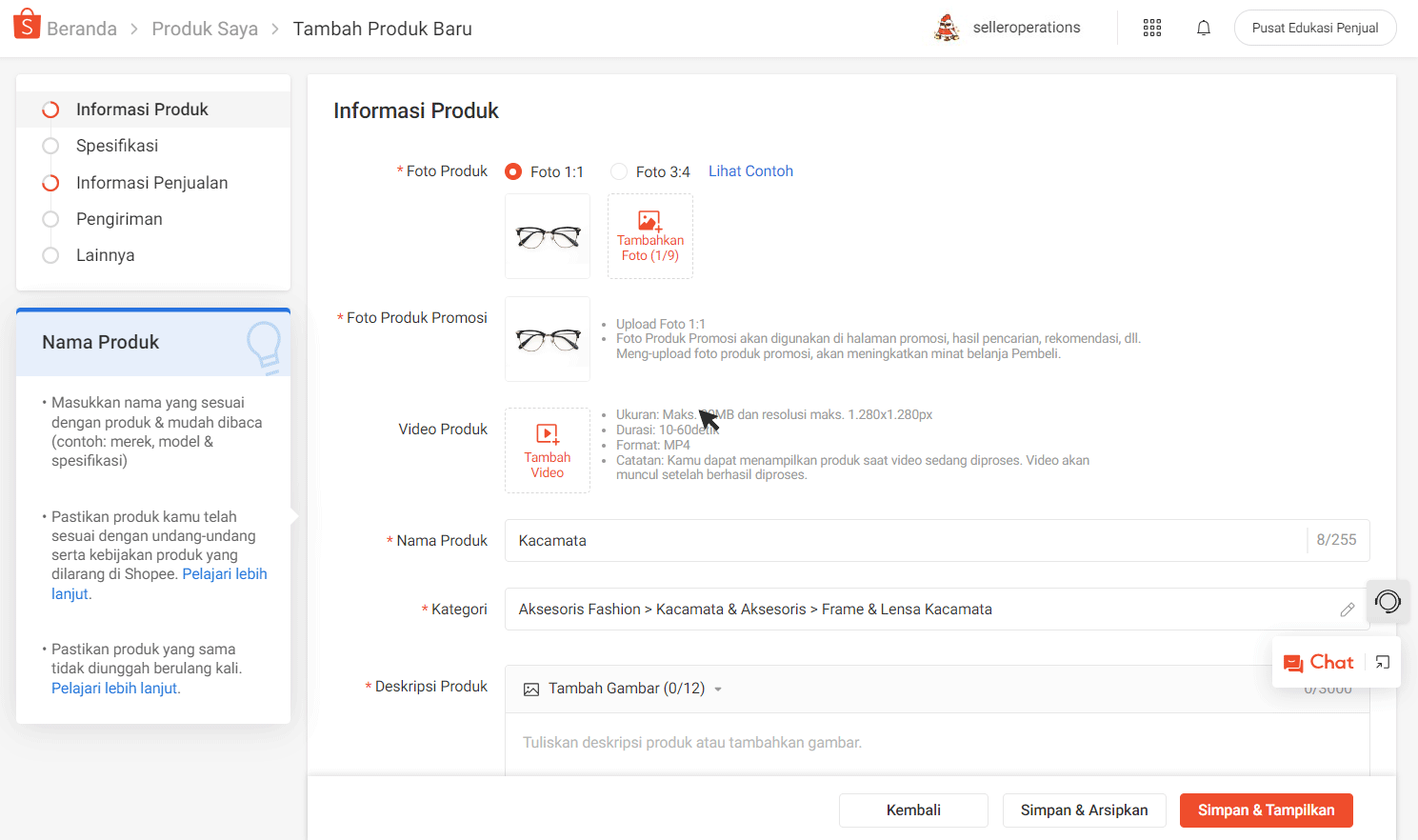 Meng-upload Daftar Produk | Pusat Edukasi Penjual Shopee Indonesia