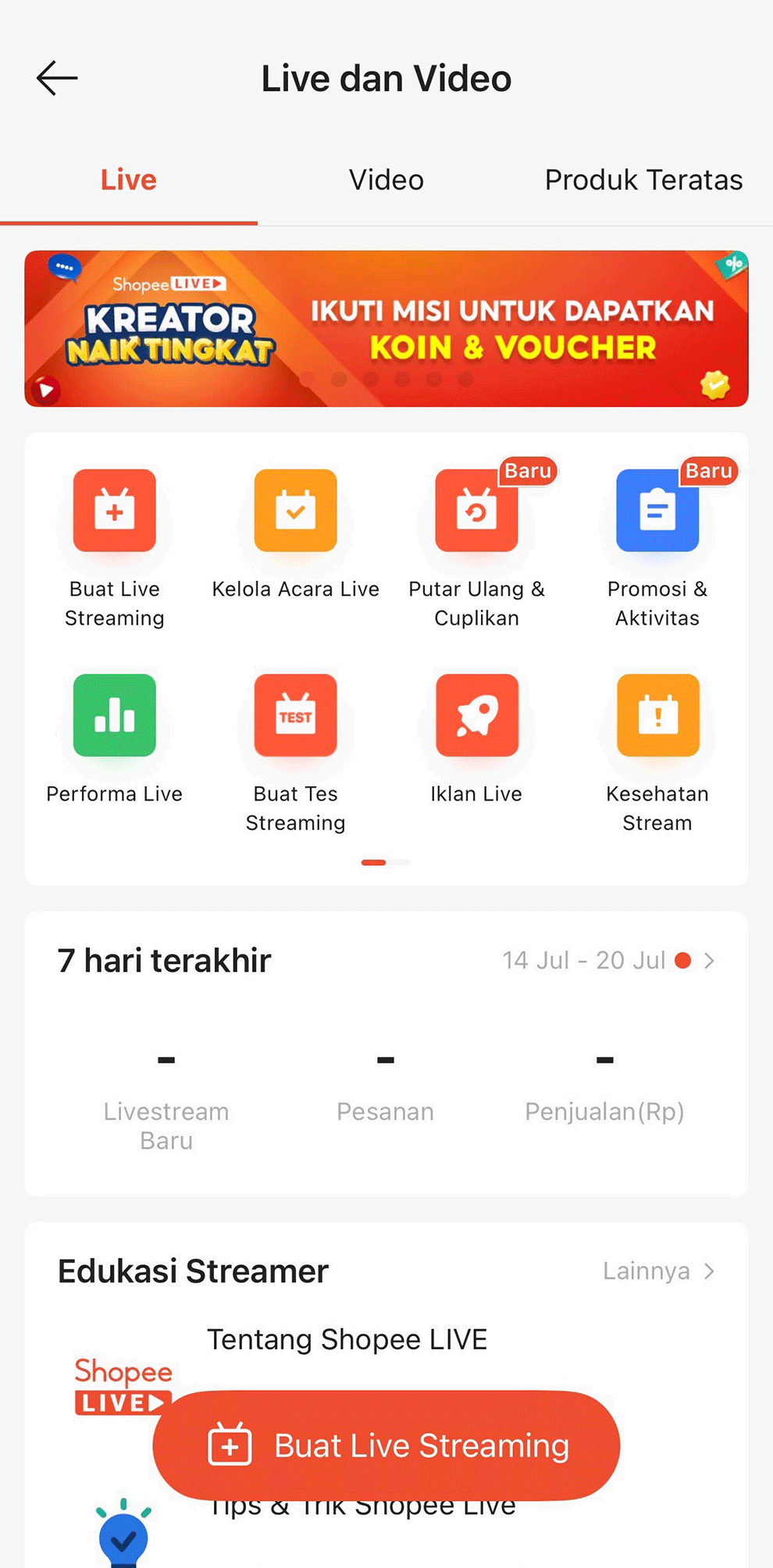 Kesehatan Stream dan Kebijakan Shopee Live | Pusat Edukasi Penjual ...