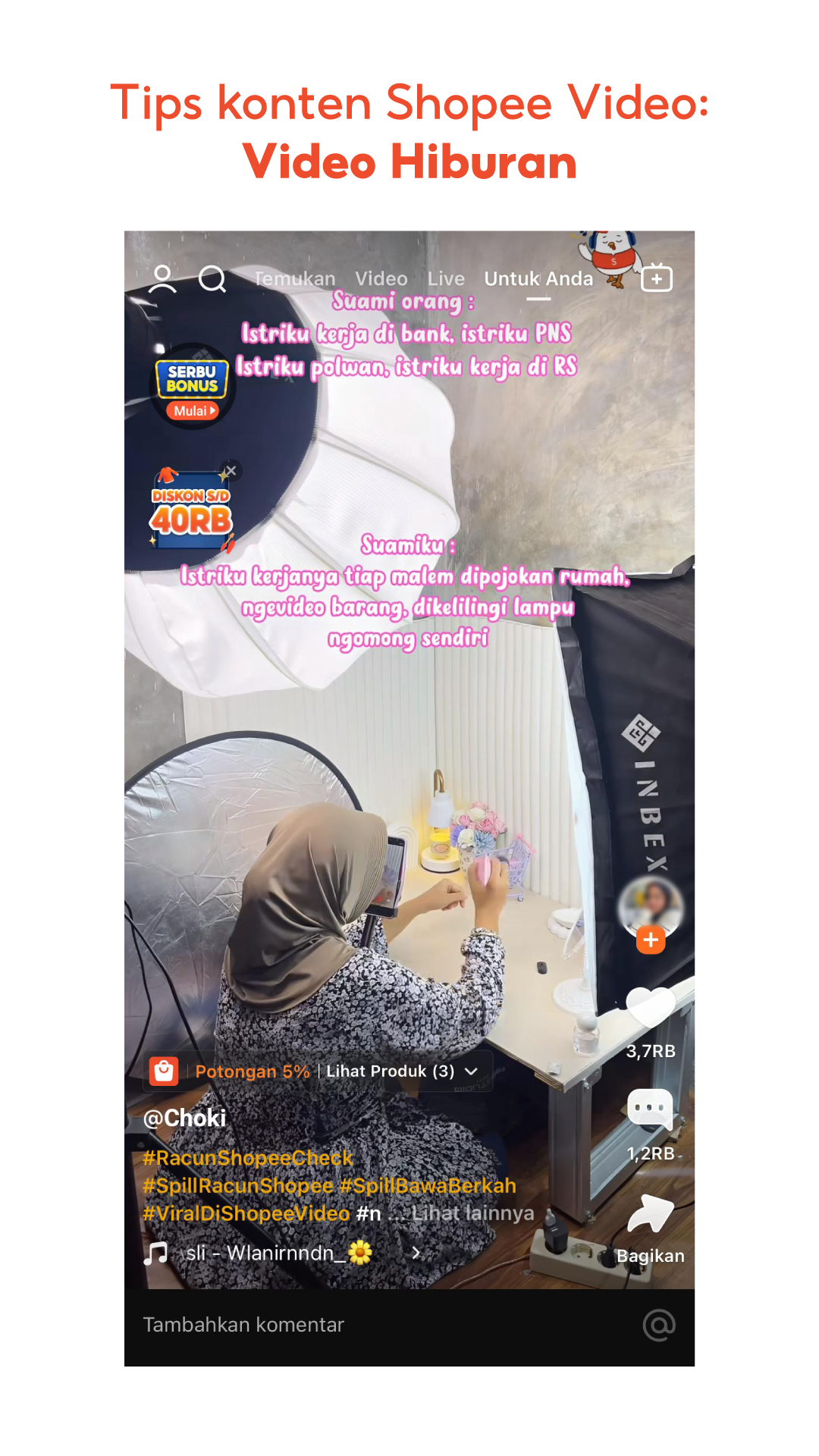 Tips Memaksimalkan Shopee Video | Pusat Edukasi Penjual Shopee Indonesia