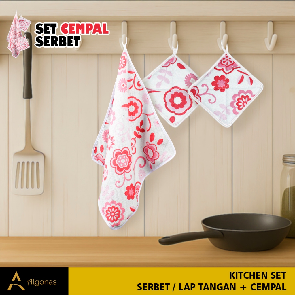 Set Flower Pink